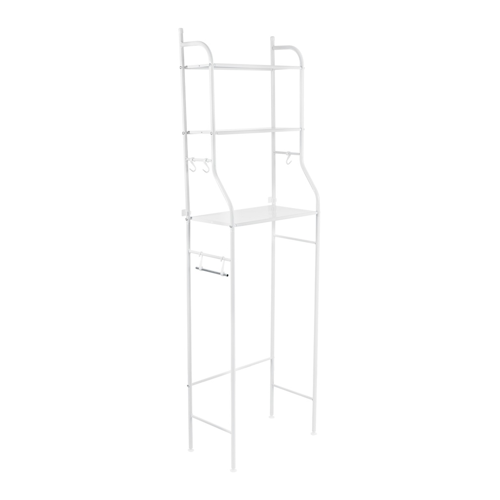 Mueble organizador blanco para baño con 3 repisas, Basic - Pag 664