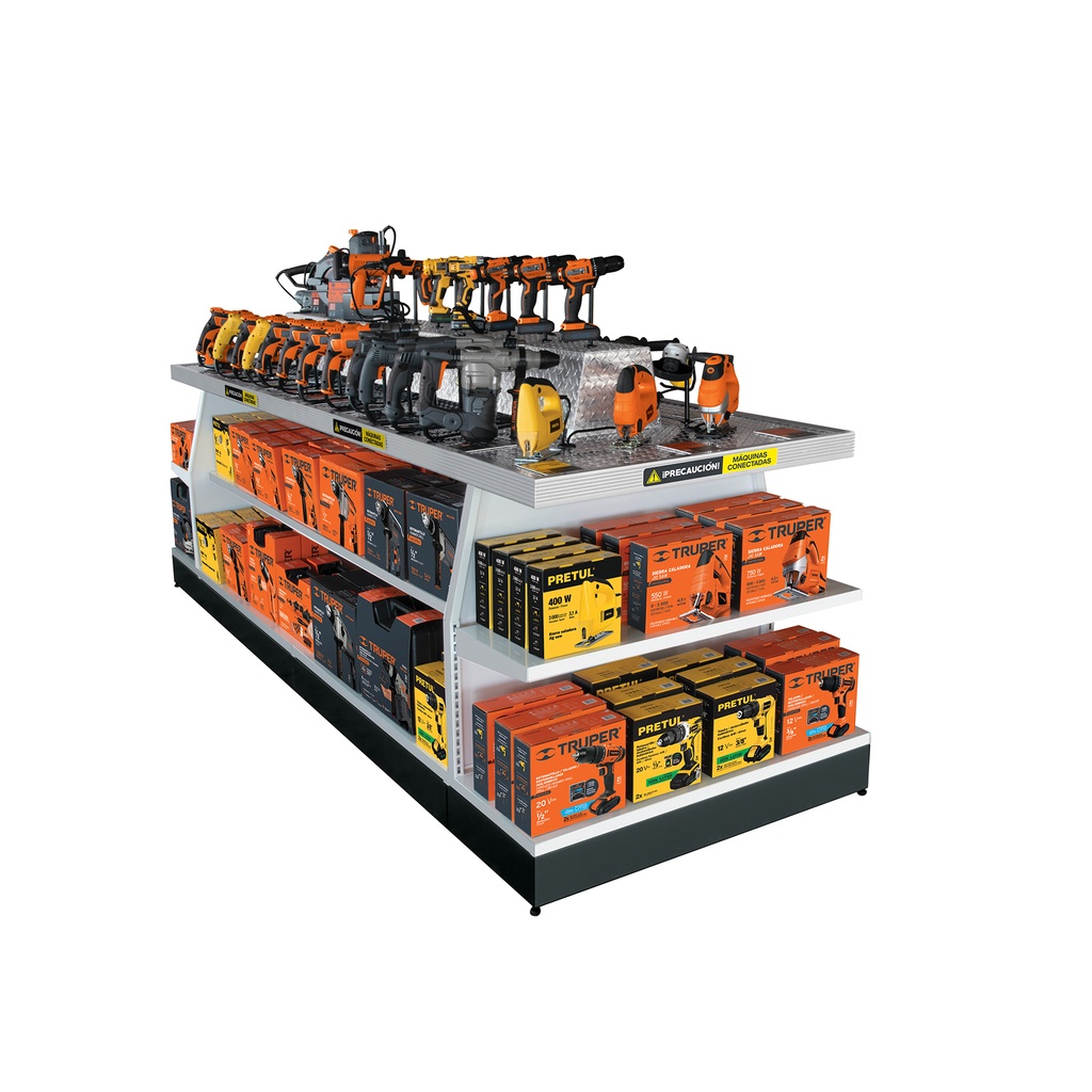 Mueble power center con herramienta eléctrica, Truper - Pag 351
