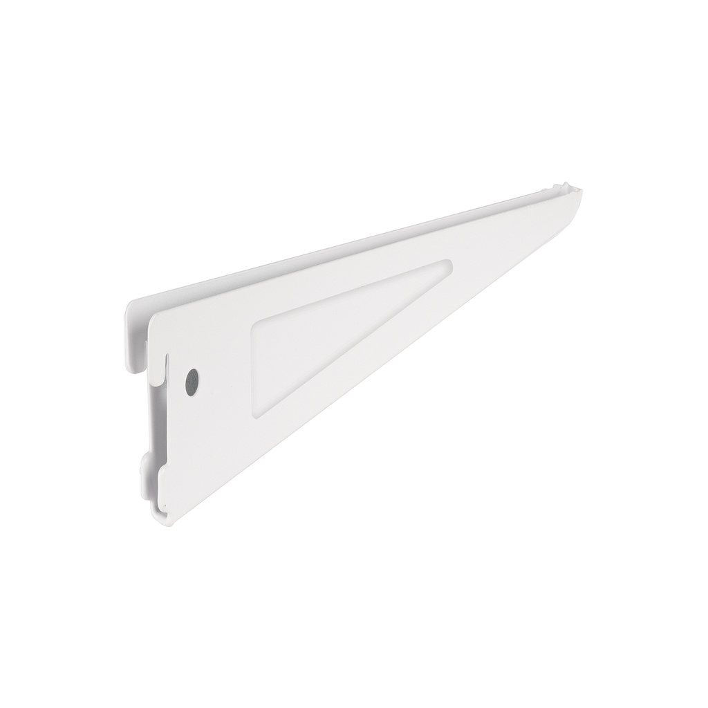 Ménsula plana blanca para cremallera doble, 22cm, Fiero - Pag 750