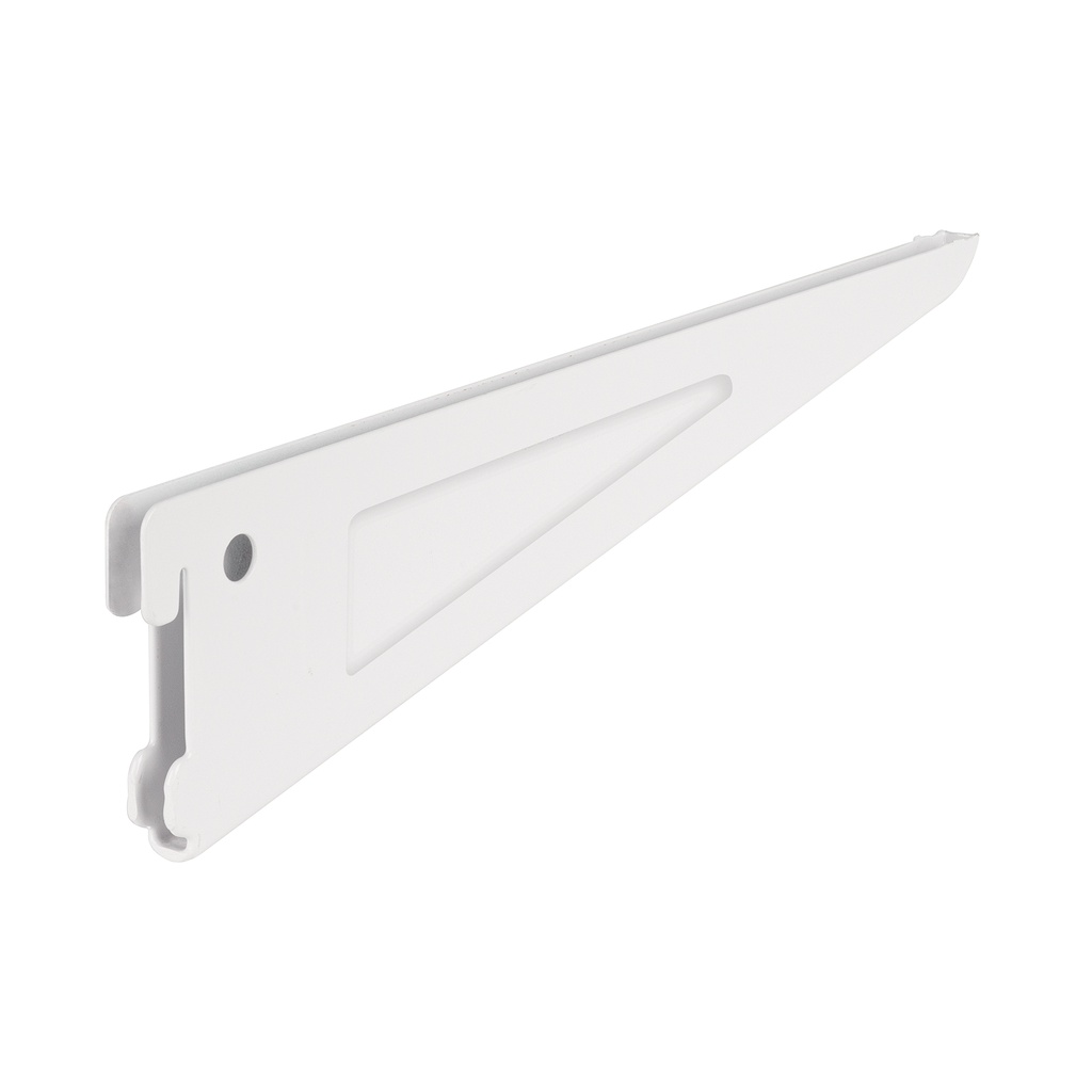 Ménsula plana blanca para cremallera doble, 27cm, Fiero - Pag 750