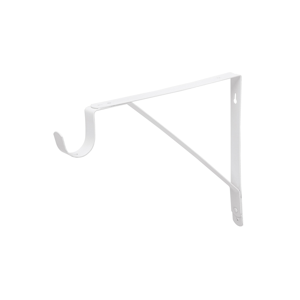 Ménsula reforzada blanca 11 x 12' con gancho, Fiero - Pag 748