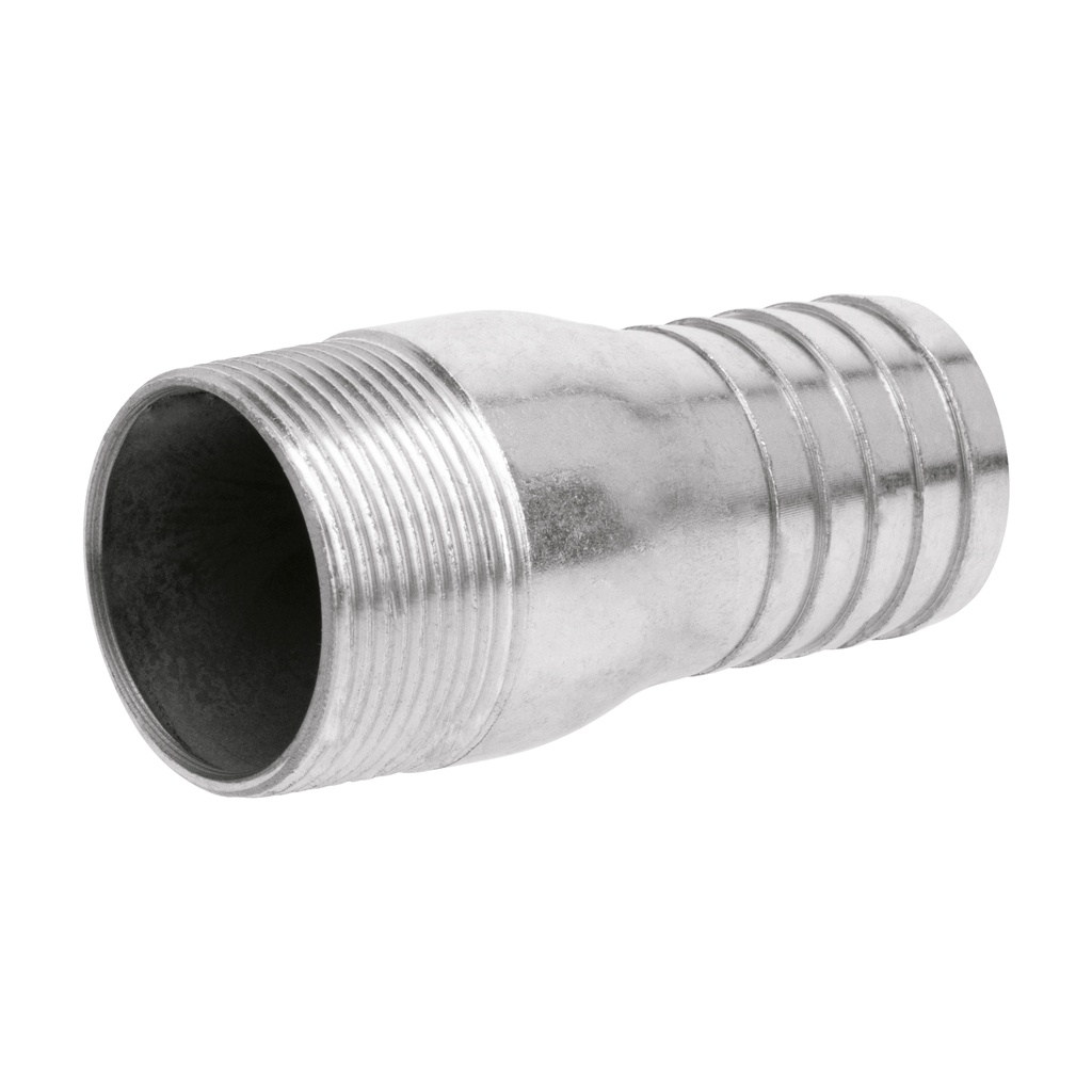 Niple de acero galvanizado 1-1/2' tipo botella, Foset - Pag 709