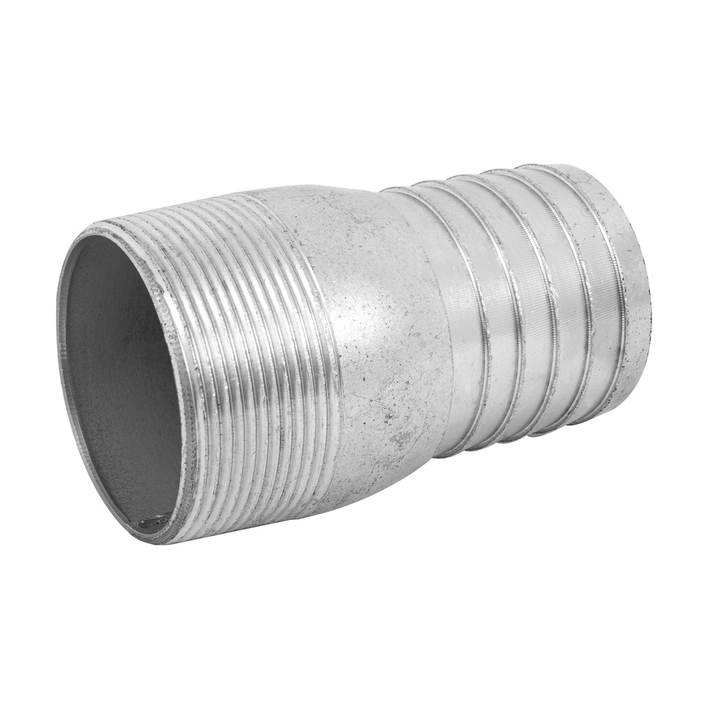 Niple de acero galvanizado 2' tipo botella, Foset - Pag 709