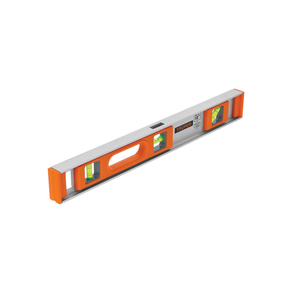 Nivel de 18' cuerpo de aluminio con protección de ABS - Pag 380