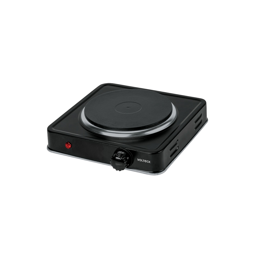 Parrilla eléctrica quemador tipo disco, negra, Volteck - Pag 549, 730