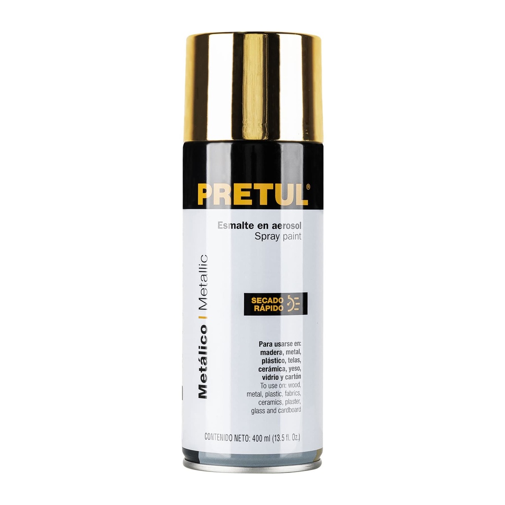 Pintura en aerosol, metálica, oro, 400ml, Pretul - Pag 396