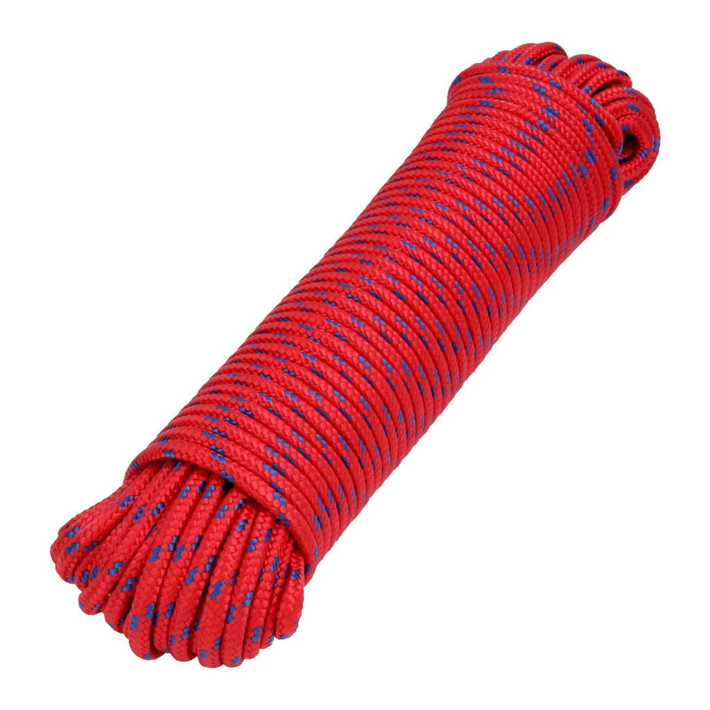 Piola de Polipropileno trenzada, multicolor, 6mm x 30m - Pag 743