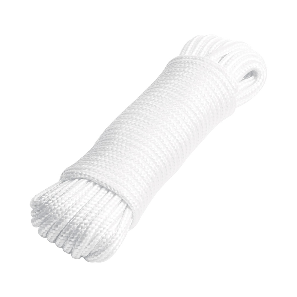 Piola de poliéster diamante de 4 mm x 15 m blanca, Fiero - Pag 743