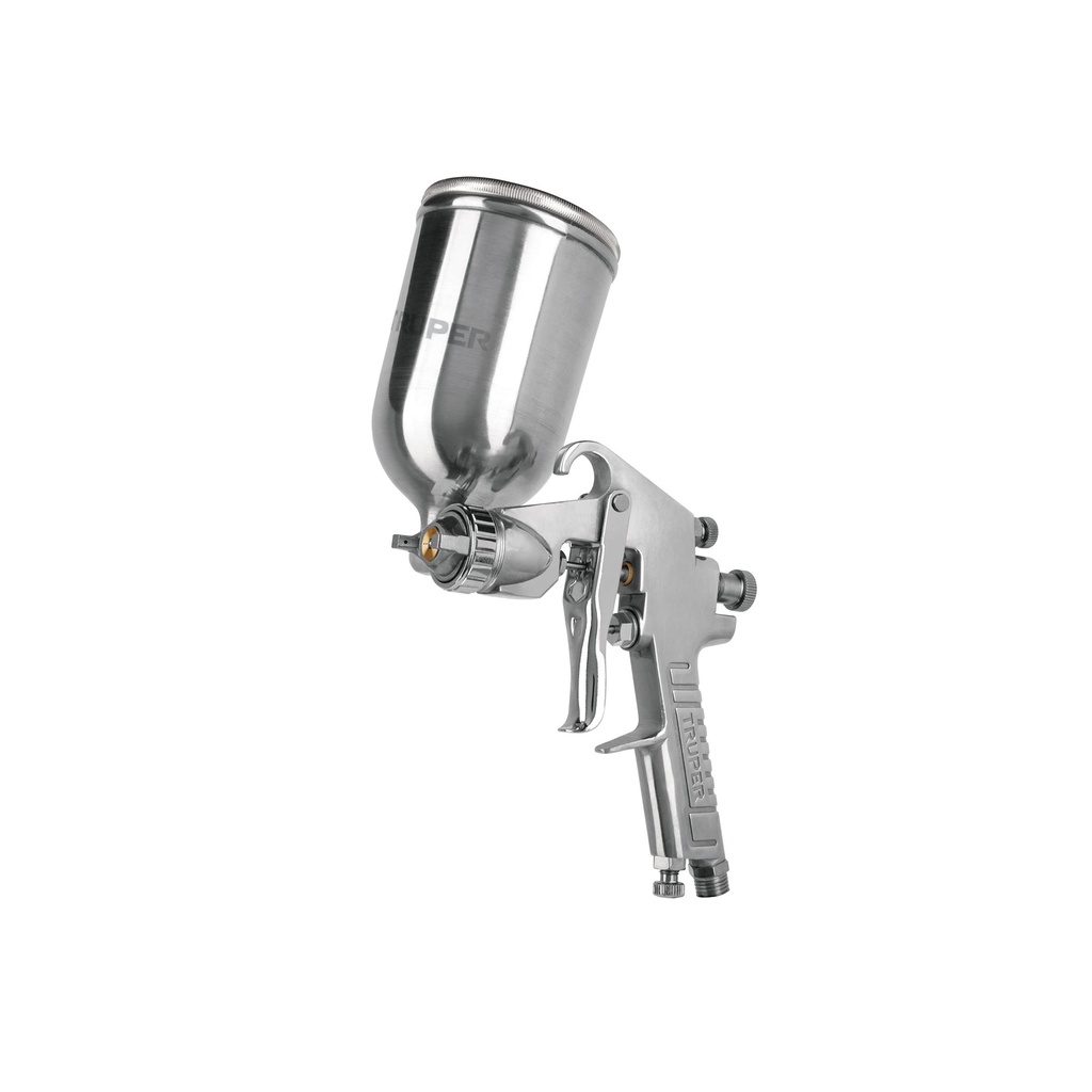 Pistola p/pintar gravedad LVMP vaso aluminio, 1 mm, Truper - Pag 131