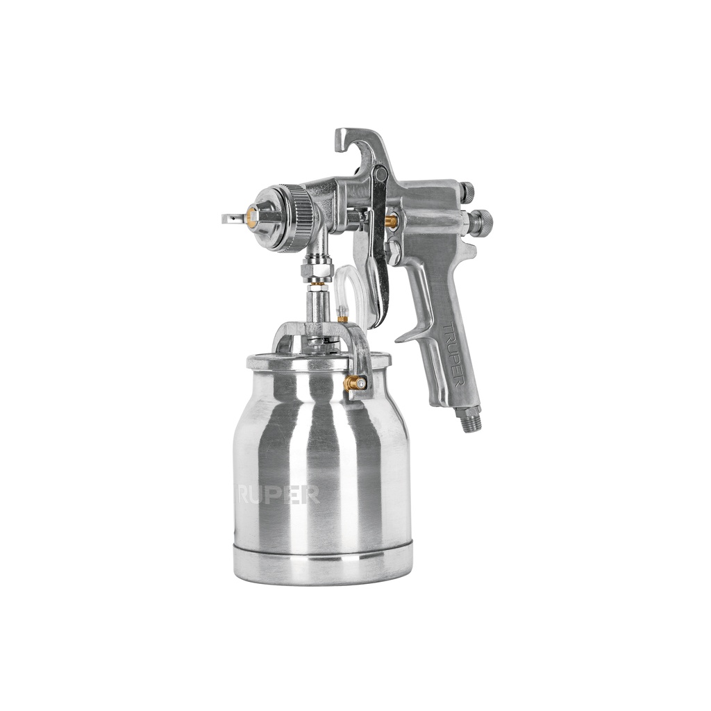 Pistola p/pintar succión HVHP vaso alum, 1.8mm, 2 vál Truper - Pag 132