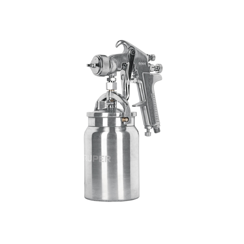 Pistola p/pintar succión HVHP vaso alum, 1.8mm, 3 vál Truper - Pag 132
