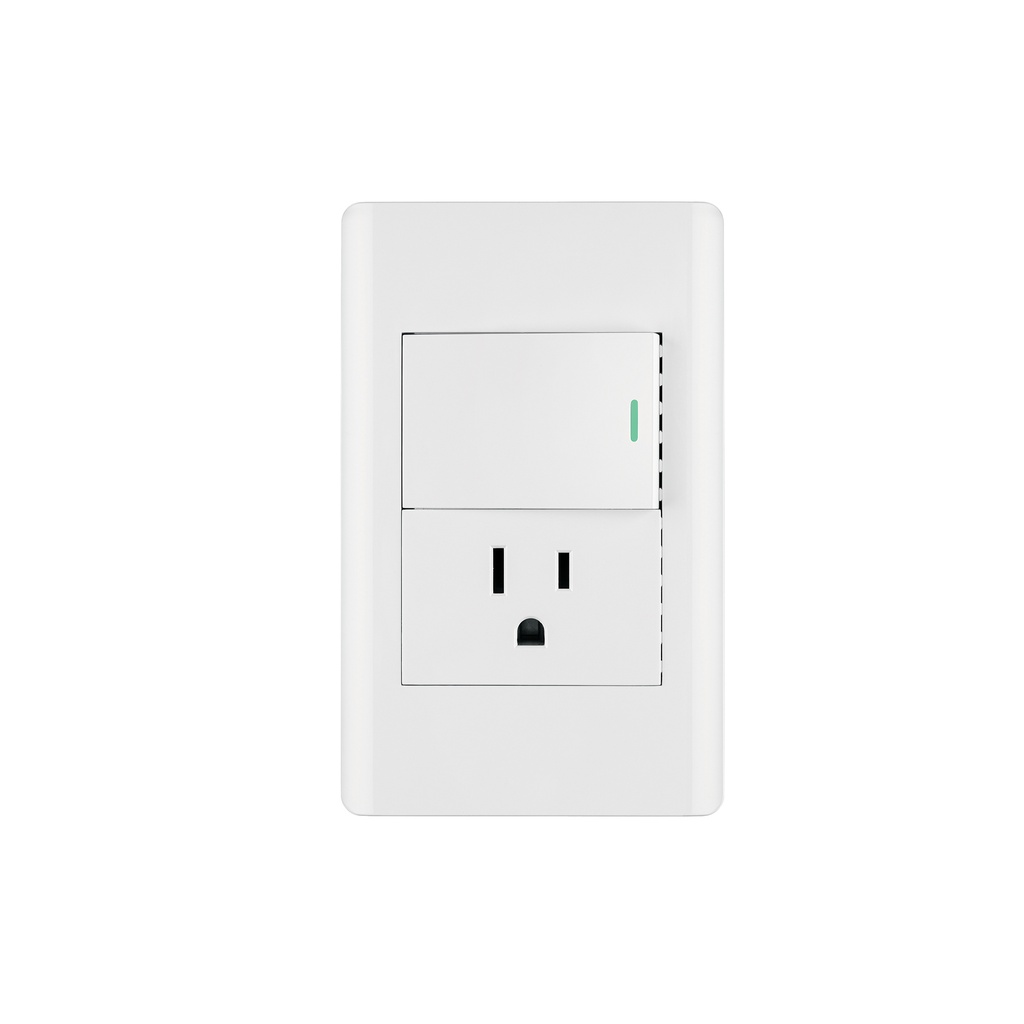 Placa armada blanca interruptor y contacto 1.5 mód, Lisboa - Pag 533