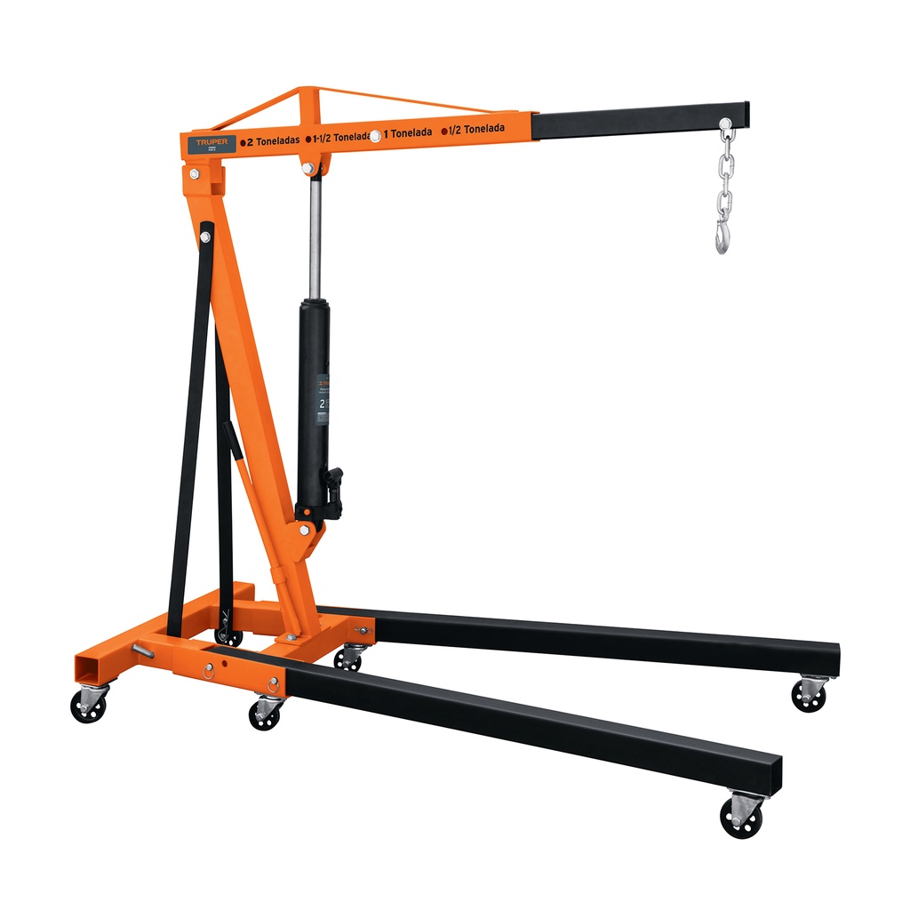 Pluma hidráulica 2 ton, plegable, Truper - Pag 417