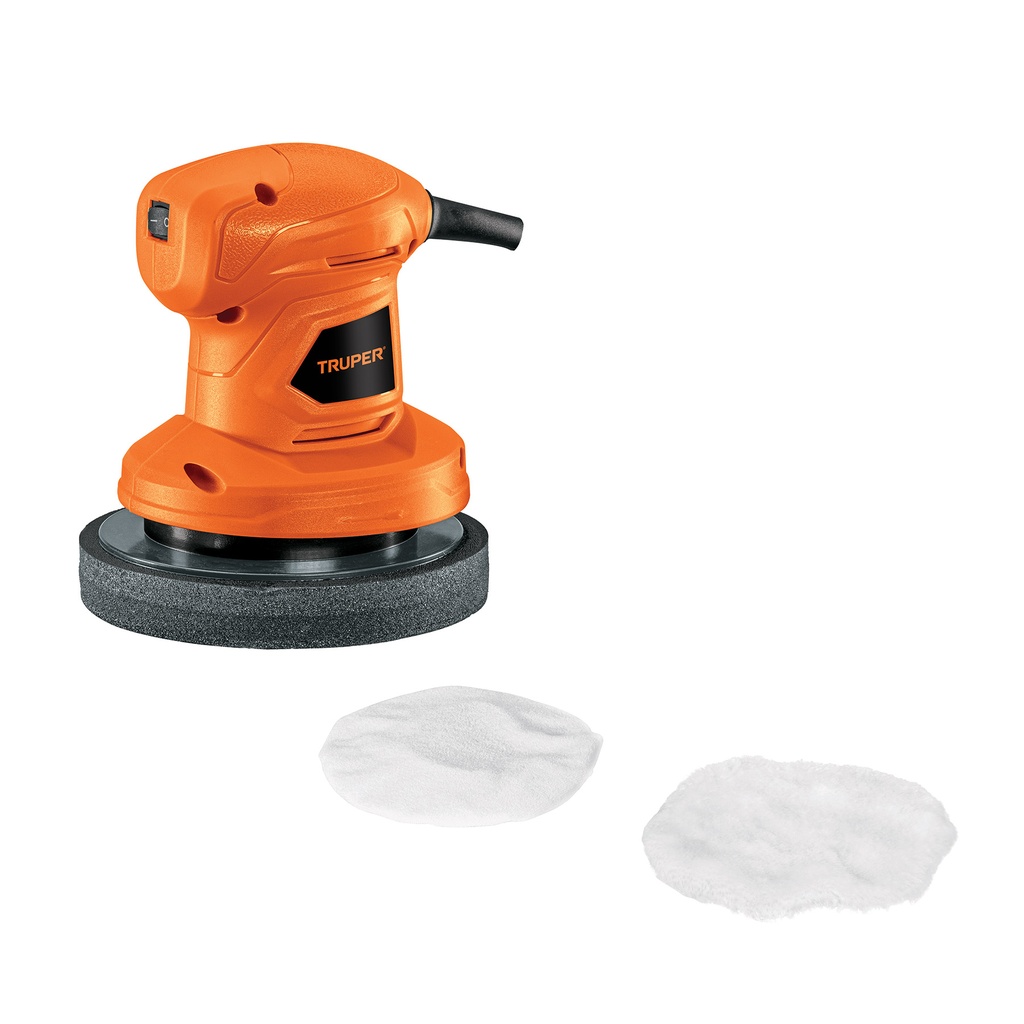 Pulidora orbital 6' de mano 45 W, Truper - Pag 333