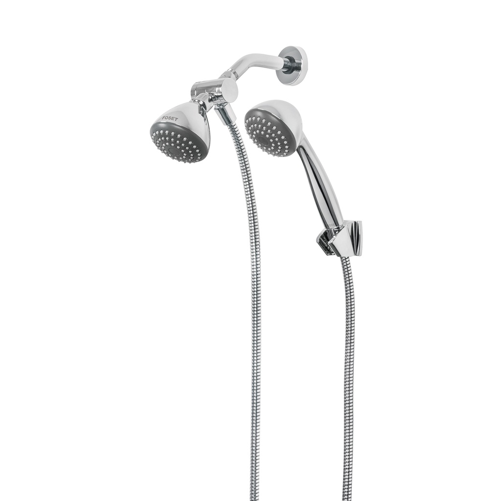 Regadera 3-1/4' con extensión tipo teléfono, Foset Aero - Pag 645