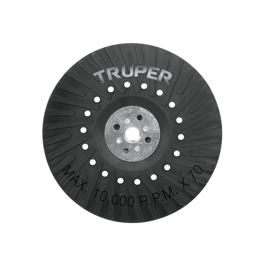 Respaldo para discos de lija 7', eje M14, Truper - Pag 253