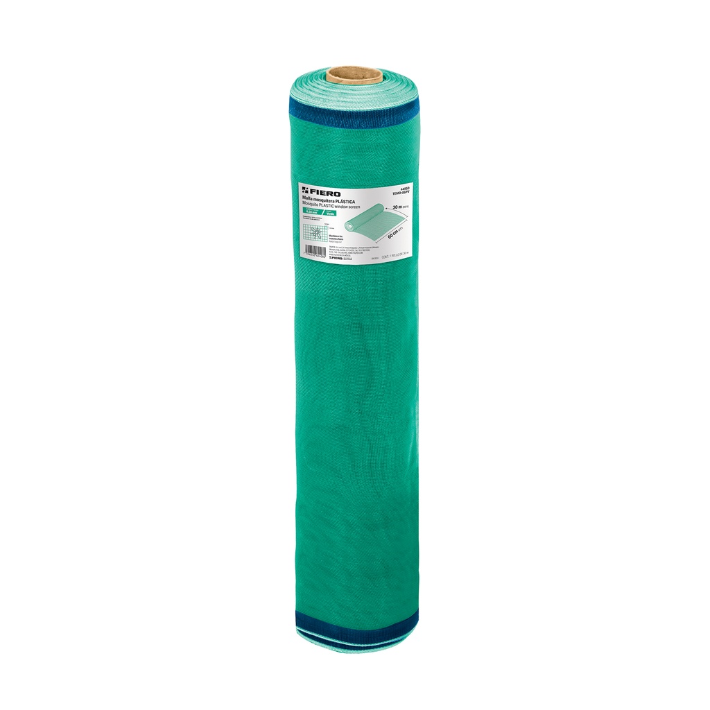 Rollo de 30 m x 0.6 m de malla mosquitera plástica verde - Pag 746