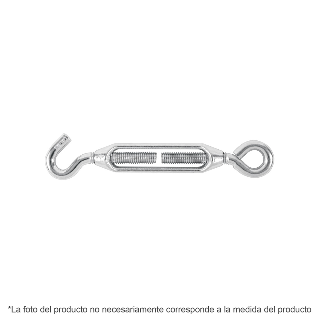 Tensor zinc 1/4' gancho-argolla, Fiero - Pag 739