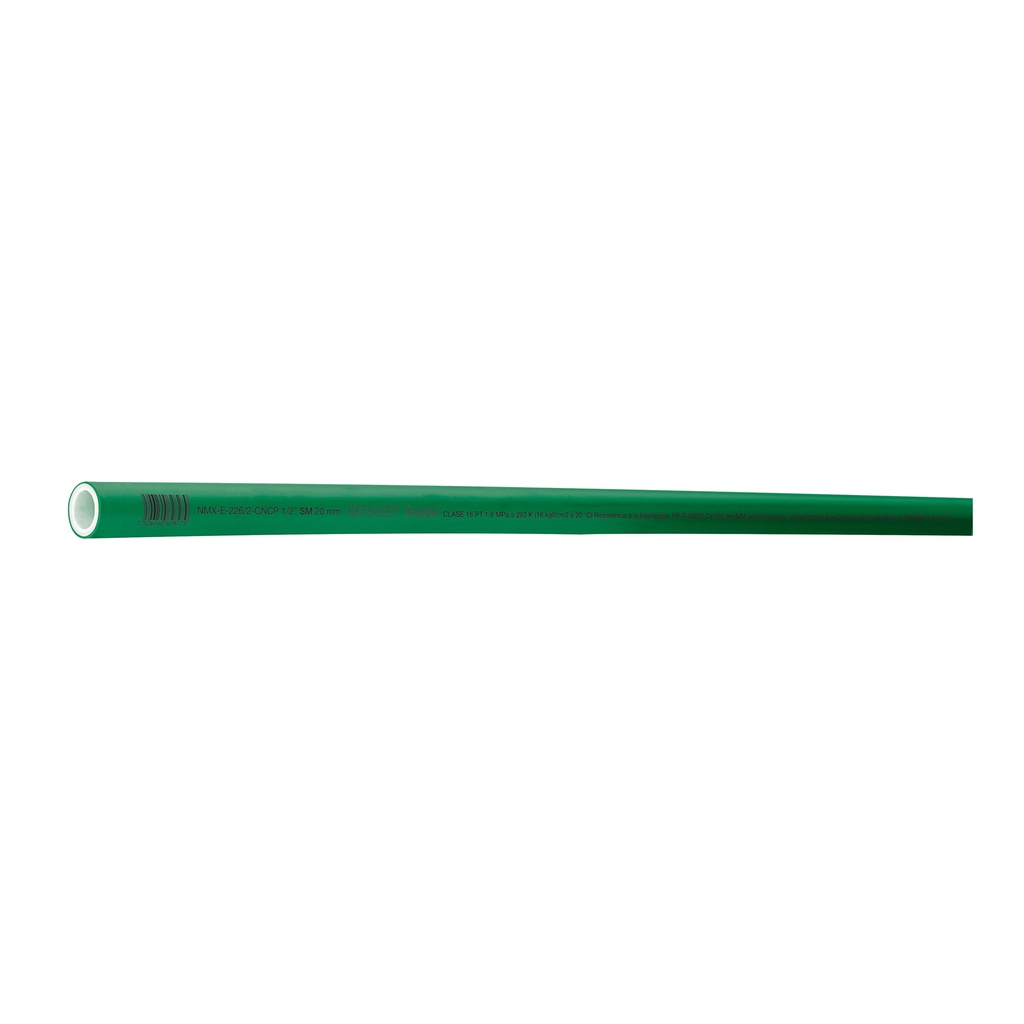Tubo de 1/2' de PPR hidráulico de 4 m, Foset - Pag 702