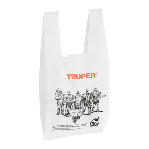 [T68052] 100 bolsas plásticas biodegradables de 20 x 40 cm, Truper - Pag 509