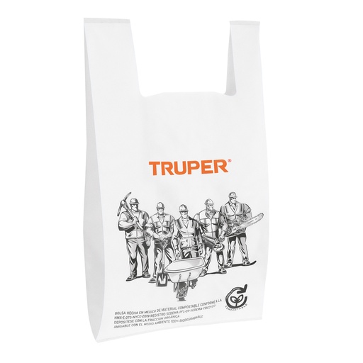 [T68054] 100 bolsas plásticas biodegradables de 34 x 60 cm, Truper - Pag 509