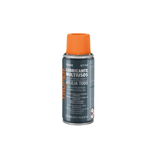 [T13468] Aceite multiusos en aerosol, 110ml (4oz), Truper - Pag 275