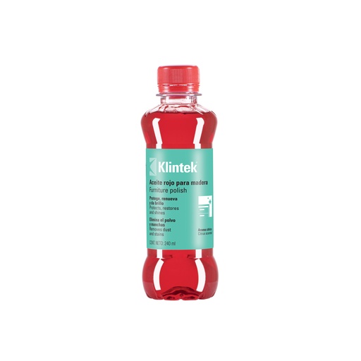 [T57070] Aceite rojo para muebles, 240 ml, Klintek - Pag 273, 805