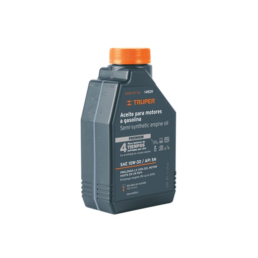 [T14929] Aceite semi-sintético, motor 4 tiempos, 946ml (32oz), Truper - Pag 274