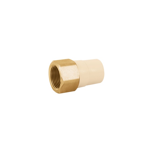 [T45109] Adaptador hembra de CPVC 1' con inserto metálico, Foset - Pag 700