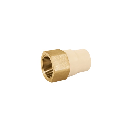 [T48960] Adaptador hembra de CPVC 1-1/4' con inserto metálico, Foset - Pag 700