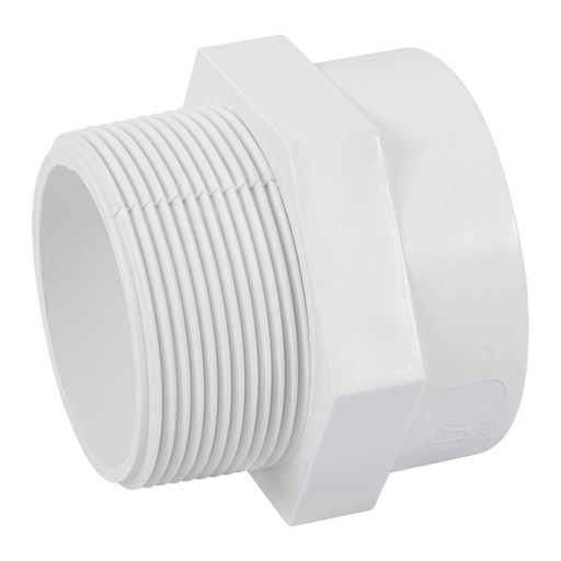 [T45547] Adaptador macho de PVC de 2', Foset - Pag 697