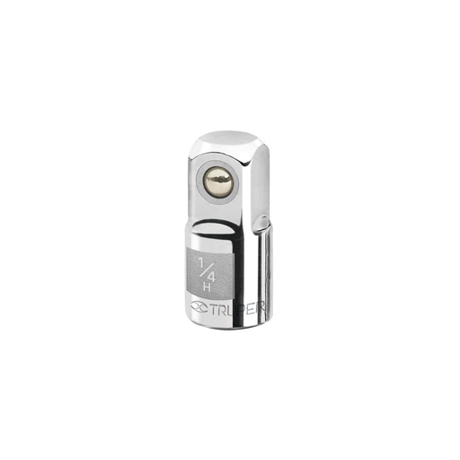 [T13417] Adaptador para matraca de cuadro 1/4' a cuadro 3/8', Truper - Pag 161