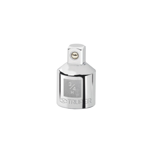 [T13424] Adaptador para matraca de cuadro 3/4' a cuadro 1/2', Truper - Pag 161