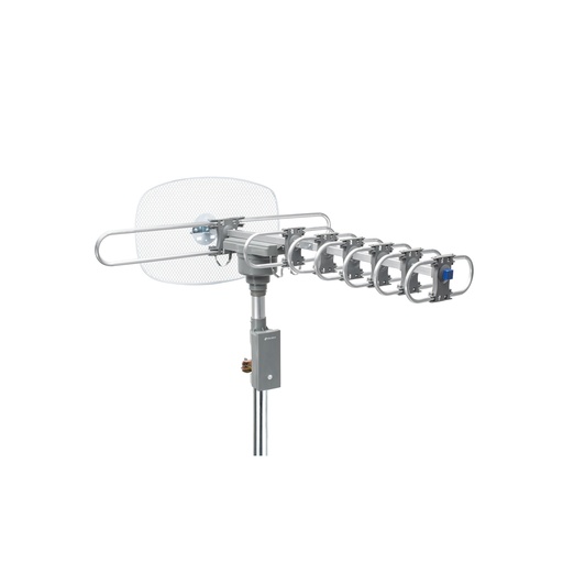 [T48114] Antena aérea para TV, giratoria 360° con cable coaxial 10m - Pag 517