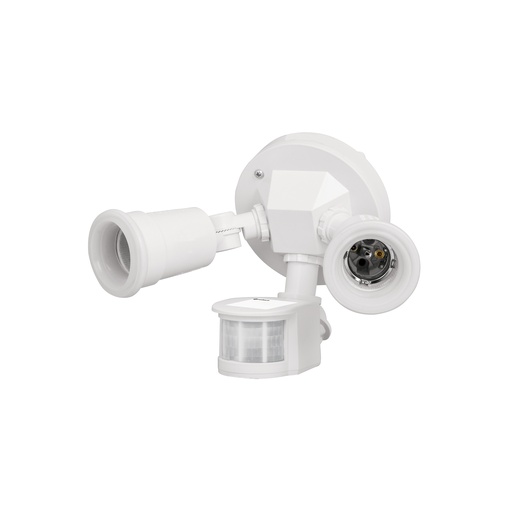 [T46480] Arbotante blanco c/sensor movimiento, lámparas no incluidas - Pag 607