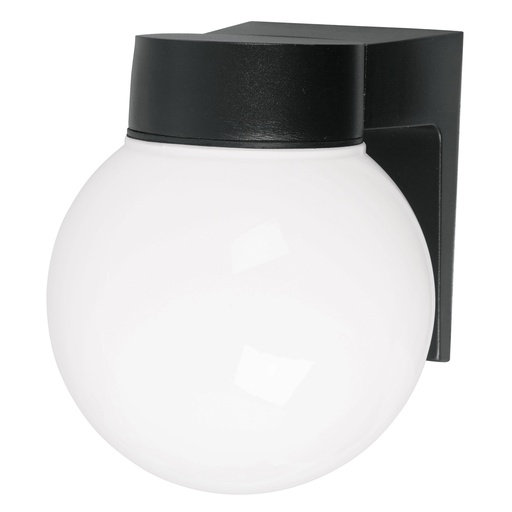 [T46344] Arbotante de LED 8 W tipo globo luz cálida, Volteck