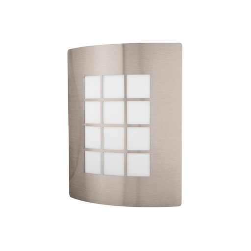 [T47390] Arbotante decorativo cuerpo acero inox, lámpara no incluida - Pag 605