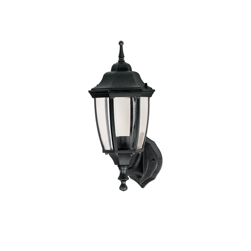 [T47289] Arbotante tipo farol soportado negro, lámpara no incluida - Pag 603
