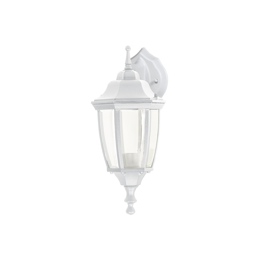 [T47290] Arbotante tipo farol suspendido blanco, lámpara no incluida - Pag 603