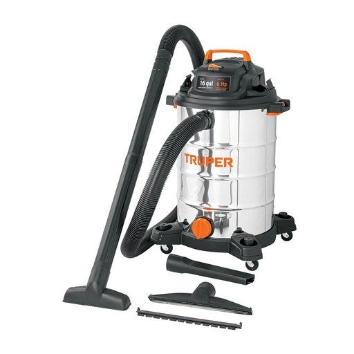 [T101525] Aspiradora de 16gal en acero inox, sólidos-líquidos, Truper - Pag 33