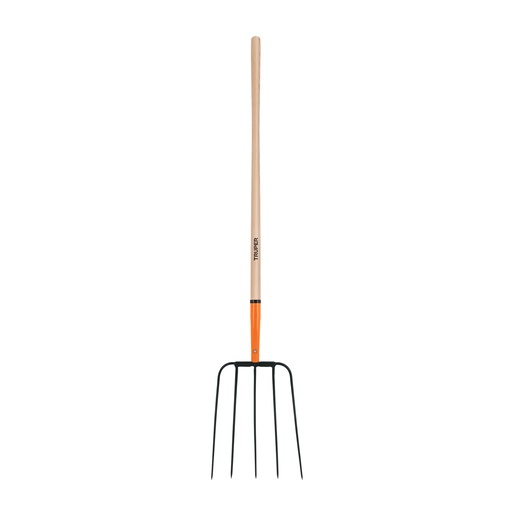 [T11008] Bieldo para paja, 5 dientes cabeza grande, mango 48', Truper - Pag 69