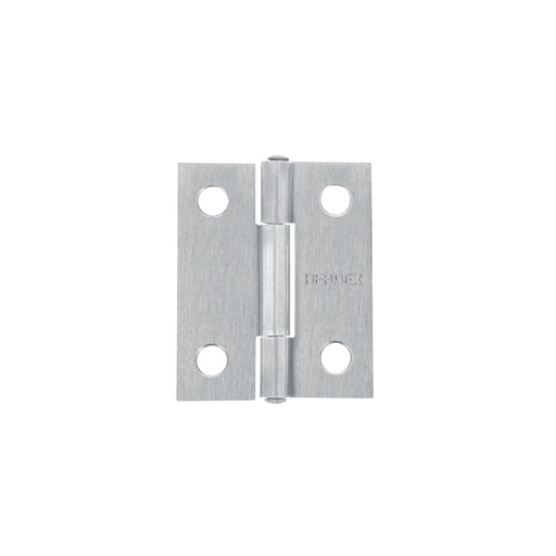[T43186] Bisagra rectangular 1-1/2' acero pulido, Hermex - Pag 767