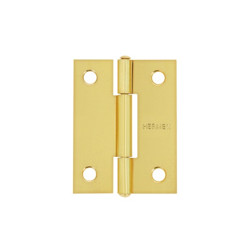 [T43194] Bisagra rectangular 2' acero latonado, Hermex - Pag 767