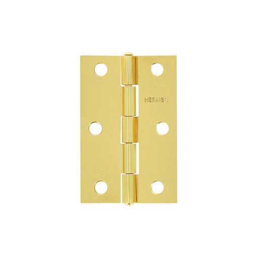 [T43195] Bisagra rectangular 2-1/2' acero latonado, Hermex - Pag 767