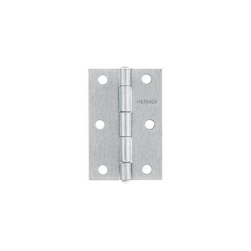 [T43189] Bisagra rectangular 3' acero pulido, Hermex - Pag 767
