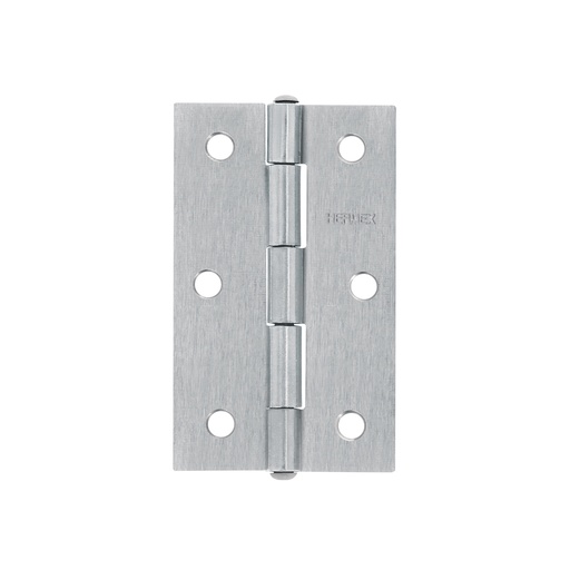 [T43190] Bisagra rectangular 3-1/2' acero pulido, Hermex - Pag 767
