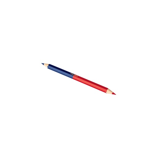 [T101685] Blíster con 2 lápices 18 cm bicolor gruesos para carpintero - Pag 251