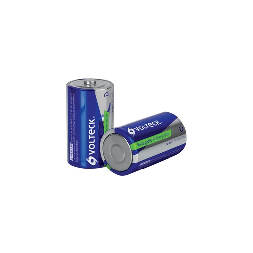 [T47206] Blíster con 2 pilas D recargables larga duración, 4000 mAh - Pag 570