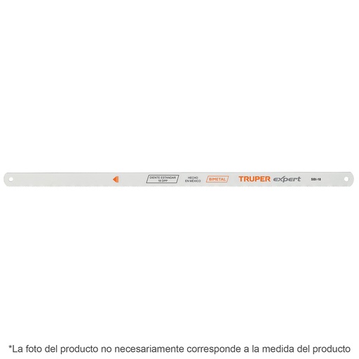 [T19699] Blíster con 2 seguetas bimetálicas de 18 DPP, Truper Expert - Pag 31, 433