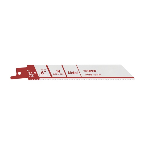[T10795] Blíster con 2 seguetas sierra sable 6' 14 DPP para metal - Pag 433
